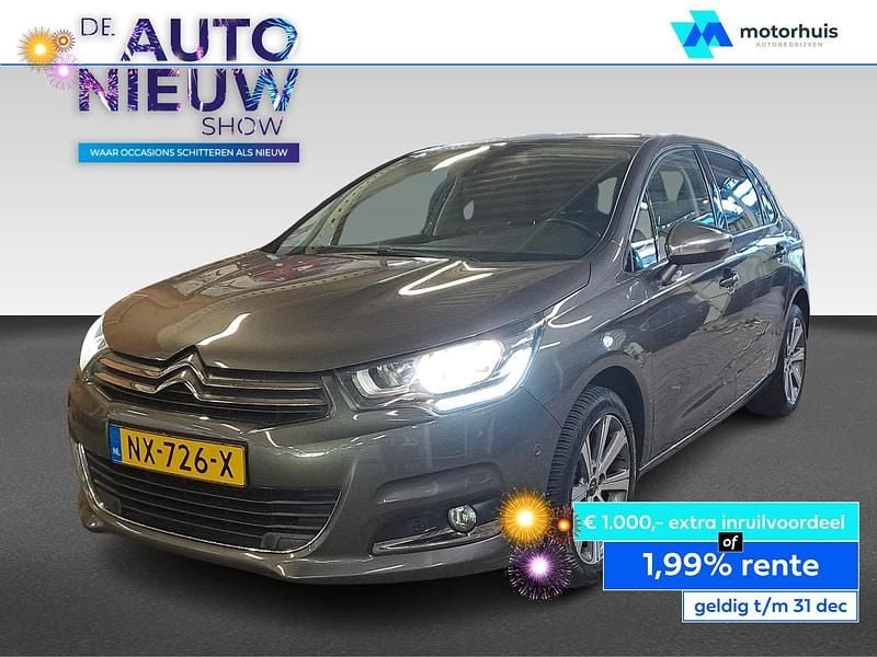 Grijs Gebruikt 2017 Citroën C4 Hatchback | € 8.925 (Eerlijke prijs) - Afbeelding 1/4