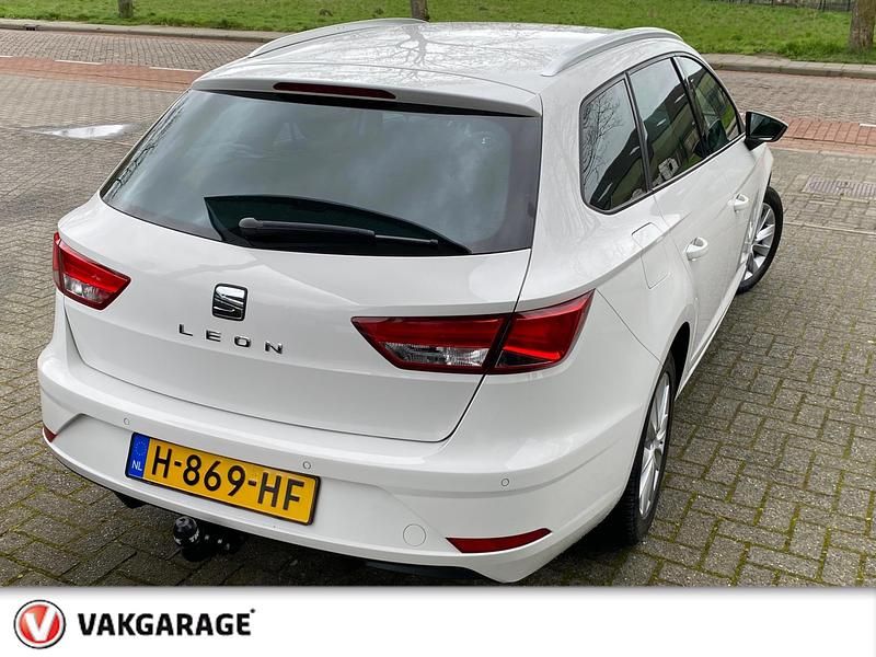 Occasion Seat Leon ST Style 150 PK (110 kW) 2020 Wit Stationwagen