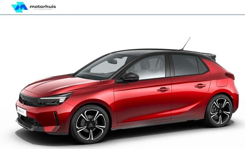 Rood Nieuw 2025 Opel Corsa Stationwagen | € 30.198 - Afbeelding 1/4