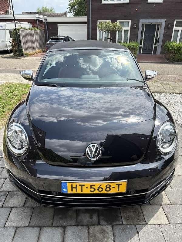 Zwart Gebruikt 2016 VW Beetle Design Cabriolet | € 20.999 (Duur) - Afbeelding 1/4