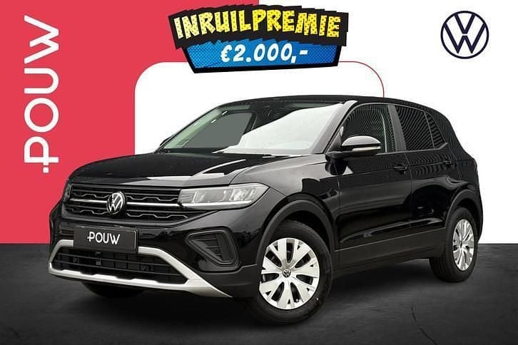 Zwart Nieuw 2025 VW T-Cross Edition SUV | € 30.250 (Goede deal) - Afbeelding 1/4