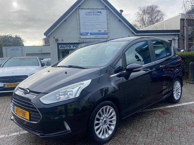 Zwart Gebruikt 2013 Ford B-MAX Titanium MPV | € 5.499 (Goede deal) - Afbeelding 1/4