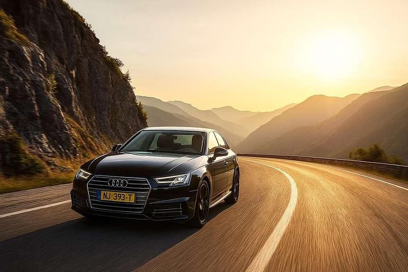 Zwart Gebruikt 2017 Audi A4 Sport Sedan | € 17.949 (Eerlijke prijs) - Afbeelding 1/4