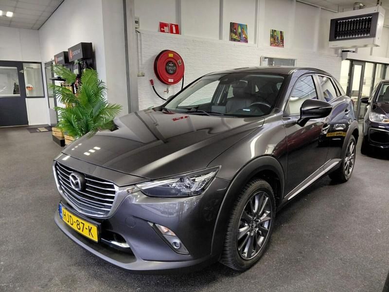 Grijs (metallic) Gebruikt 2018 Mazda CX-3 SUV | € 20.950 (Eerlijke prijs) - Afbeelding 1/4