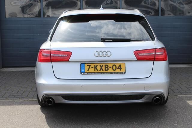 Occasion Audi A6 S-Line 179 PK (131 kW) 2014 Grijs, metallic lak Stationwagen