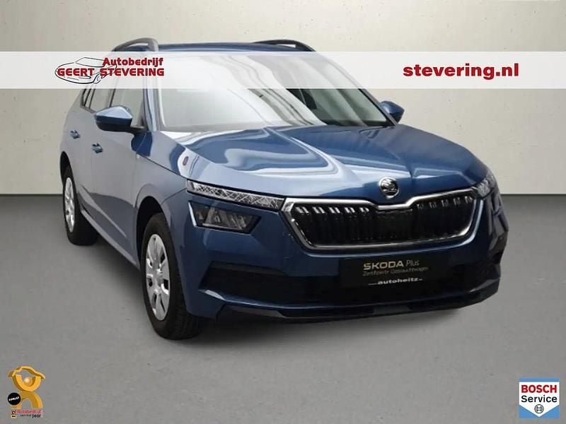 Blauw Occasion 2020 Skoda Kamiq Active SUV | € 14.950 (Eerlijke prijs) - Afbeelding 1/4