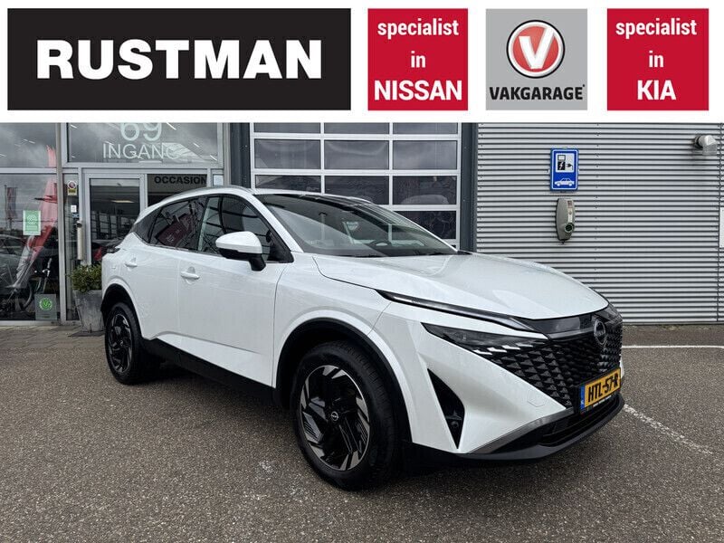 Wit Gebruikt 2024 Nissan Qashqai N-Connecta SUV | € 34.950 (Eerlijke prijs) - Afbeelding 1/4