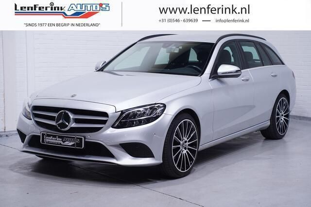 Zilver Gebruikt 2021 Mercedes C180 Business Stationwagen | € 26.400 - Afbeelding 1/4