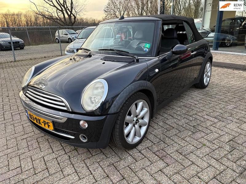 Zwart Gebruikt 2005 Mini Cooper Cabriolet Chili Cabriolet | € 2.950 (Eerlijke prijs) - Afbeelding 1/4