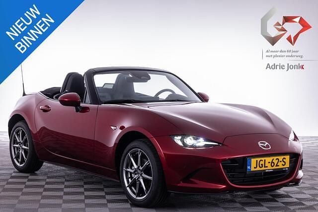 Rood Nieuw 2025 Mazda MX5 Exclusive-Line Cabriolet | € 40.839 - Afbeelding 1/4