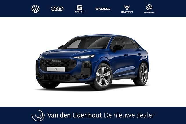 Blauw Nieuw 2025 Audi Q3 Sportback SUV | € 75.910 - Afbeelding 1/4