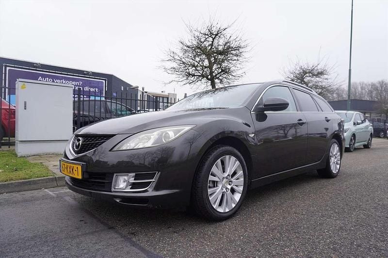Zwart (metallic) Occasion 2010 Mazda 6 Touring Stationwagen | € 2.945 (Goede deal) - Afbeelding 1/4