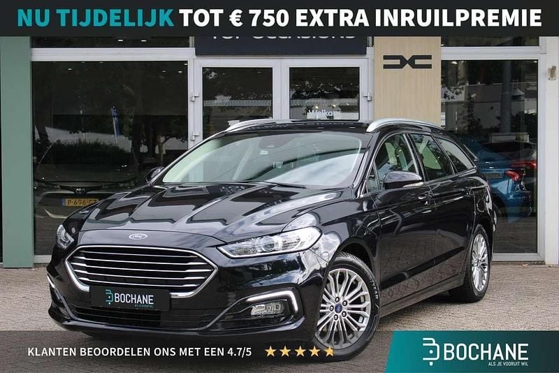 Zwart Gebruikt 2021 Ford Mondeo Titanium Stationwagen | € 21.850 (Eerlijke prijs) - Afbeelding 1/4