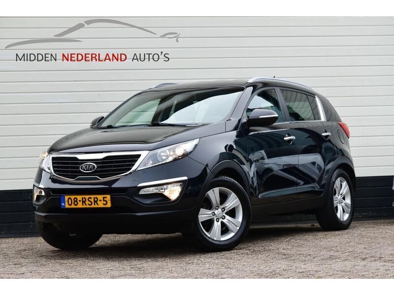 Zwart Gebruikt 2011 Kia Sportage Plus SUV | € 7.999 (Eerlijke prijs) - Afbeelding 1/4
