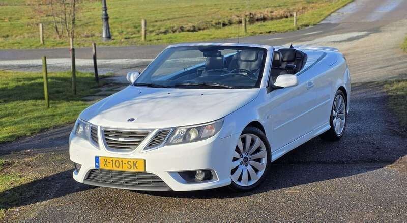 Wit Gebruikt 2008 Saab 9-3 Cabriolet Aero Cabriolet | € 21.399 - Afbeelding 1/4