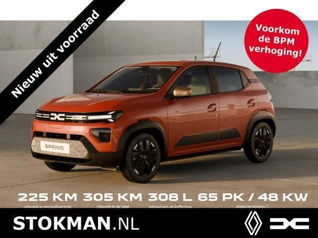 Rood Nieuw 2025 Dacia Spring Extreme Hatchback | € 17.950 - Afbeelding 1/4