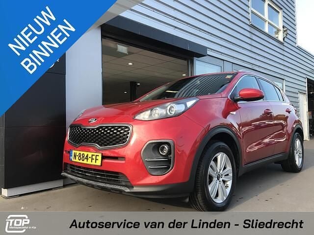 Rood Gebruikt 2018 Kia Sportage SUV | € 18.250 (Eerlijke prijs) - Afbeelding 1/4