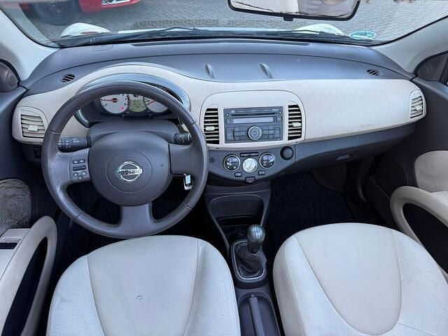 Occasion Nissan Micra C+C Tekna 88 PK (64 kW) 2008 Zwart Cabriolet