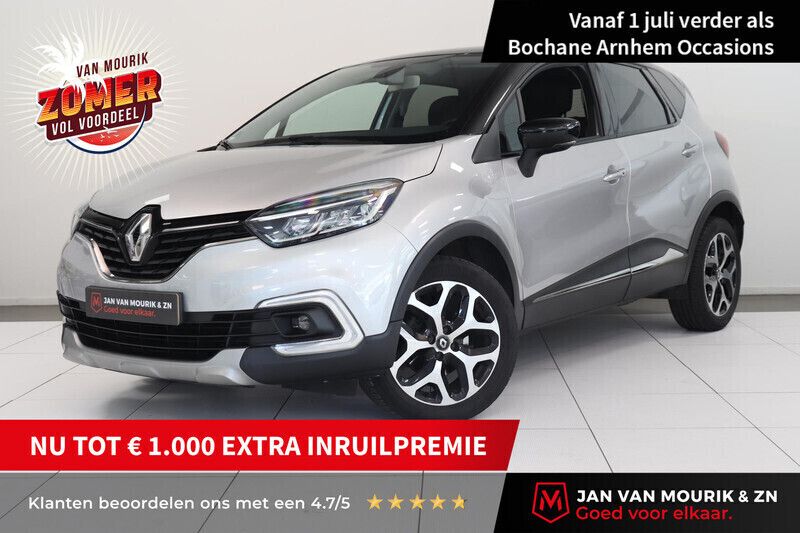 Grijs Gebruikt 2017 Renault Captur Intens SUV | € 14.295 (Eerlijke prijs) - Afbeelding 1/4