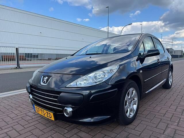 Zwart Gebruikt 2007 Peugeot 307 Hatchback | € 3.250 (Iets duurder) - Afbeelding 1/4