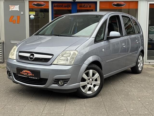 Grijs Gebruikt 2009 Opel Meriva Cosmo MPV | € 2.950 (Eerlijke prijs) - Afbeelding 1/4