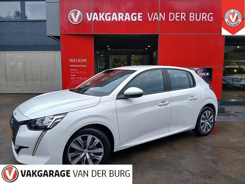 Wit Gebruikt 2020 Peugeot 208 Active Hatchback | € 12.950 (Goede deal) - Afbeelding 1/4
