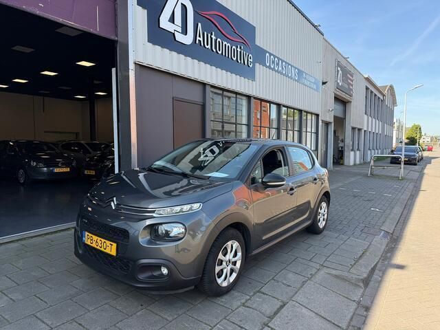 Grijs Gebruikt 2017 Citroën C3 Feel Hatchback | € 7.450 (Eerlijke prijs) - Afbeelding 1/4