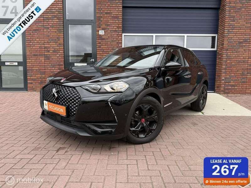 Zwart Gebruikt 2019 DS Automobiles DS3 Crossback Performance SUV | € 16.499 (Eerlijke prijs) - Afbeelding 1/4