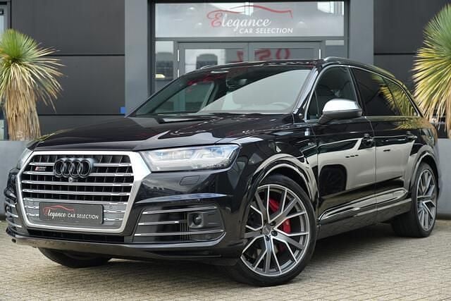 Zwart Gebruikt 2016 Audi SQ7 Proline SUV | € 39.950 (Eerlijke prijs) - Afbeelding 1/4