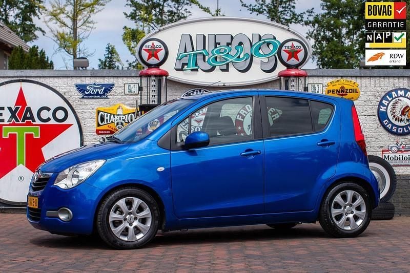 Blauw Gebruikt 2010 Opel Agila Edition Hatchback | € 6.450 (Eerlijke prijs) - Afbeelding 1/4