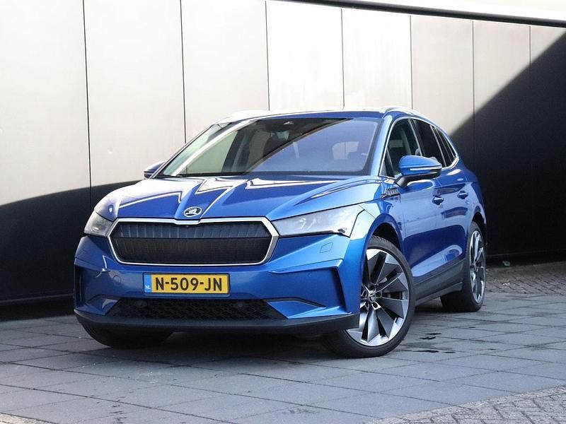 Occasion Skoda Enyaq iV First Edition 150 kW (204 PK) 2020 Blauw SUV