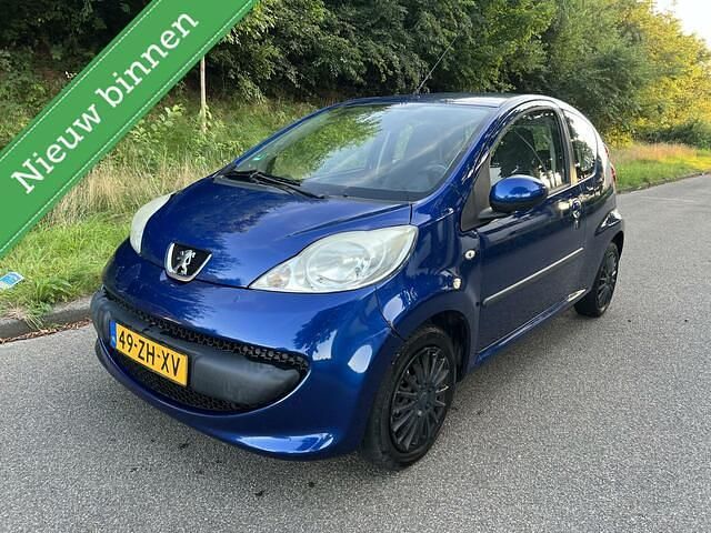 Blauw Gebruikt 2008 Peugeot 107 Hatchback | € 1.395 (Eerlijke prijs) - Afbeelding 1/4