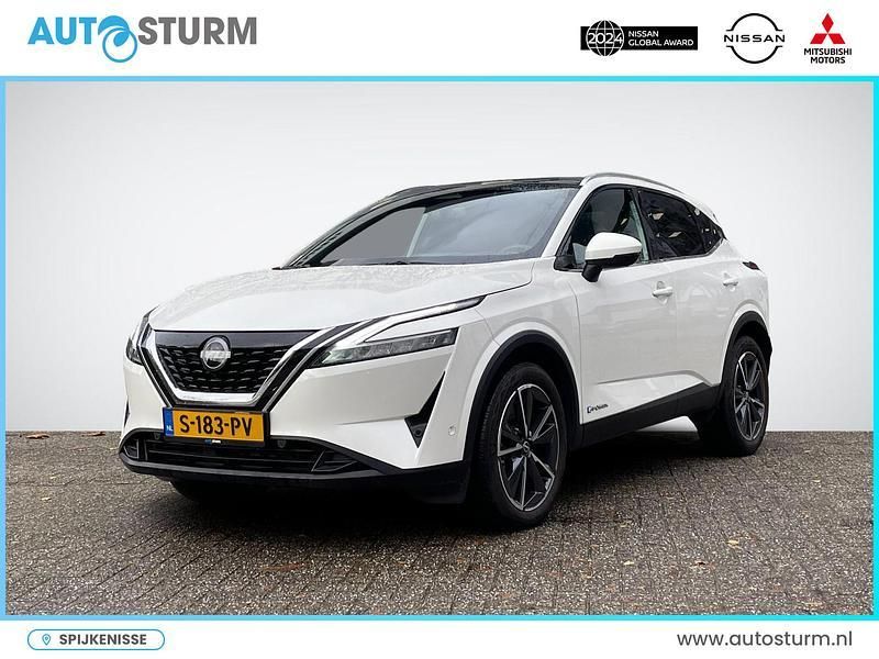 Wit Gebruikt 2023 Nissan Qashqai Tekna SUV | € 34.689 (Eerlijke prijs) - Afbeelding 1/4