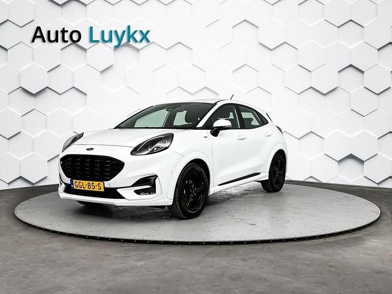 Wit Gebruikt 2022 Ford Puma ST-Line SUV | € 19.940 (Super prijs) - Afbeelding 1/4