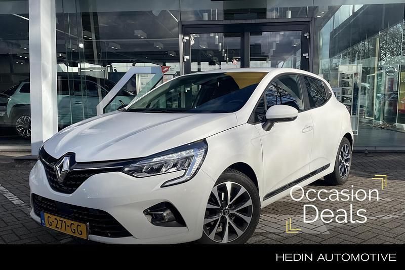 Wit Gebruikt 2019 Renault Clio IV Zen Hatchback | € 12.390 (Eerlijke prijs) - Afbeelding 1/4