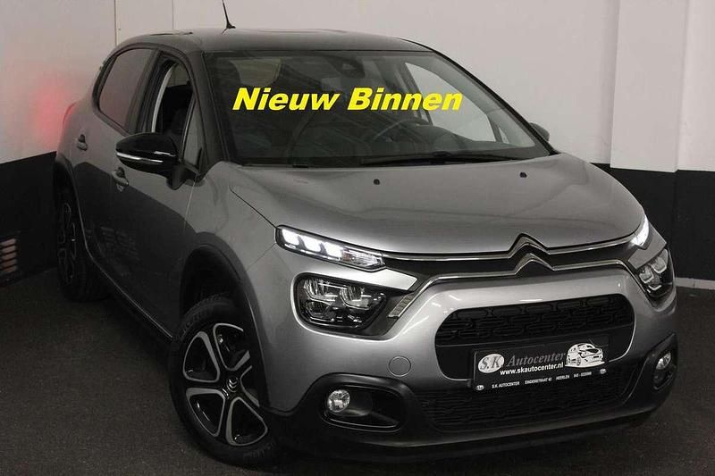 Grijs Gebruikt 2021 Citroën C3 PureTech Hatchback | € 12.450 (Goede deal) - Afbeelding 1/4
