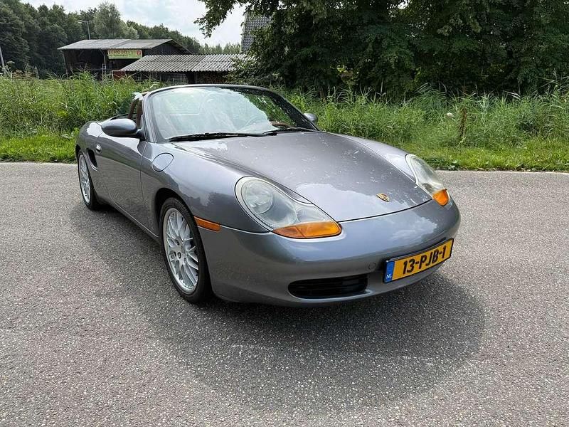 Grijs Gebruikt 2001 Porsche Boxster Cabriolet | € 11.500 (Super prijs) - Afbeelding 1/4