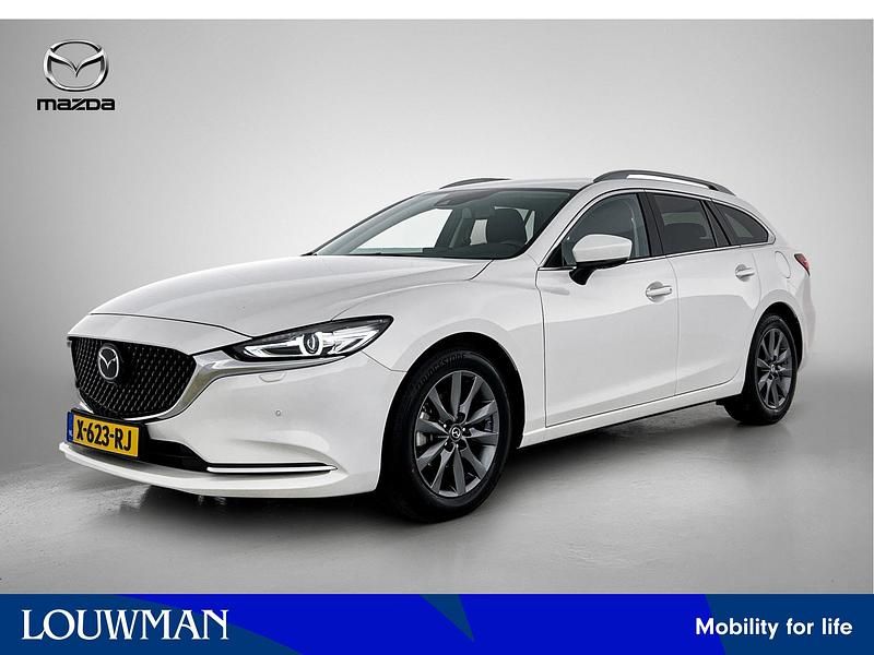 Wit Gebruikt 2024 Mazda 6 Center-Line Stationwagen | € 36.885 (Iets duurder) - Afbeelding 1/4