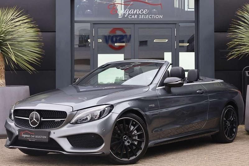 Grijs Gebruikt 2017 Mercedes C43 AMG AMG Cabriolet | € 43.950 (Goede deal) - Afbeelding 1/4