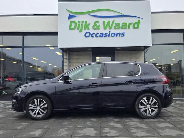 Occasion Peugeot 308 Allure 131 PK (96 kW) 2018 Blauw (metallic) Hatchback