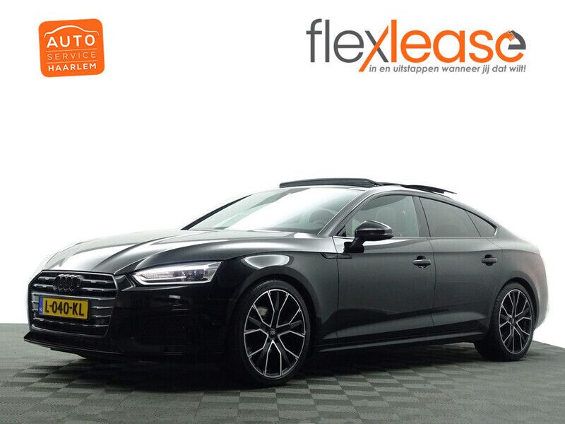 Zwart metallic Gebruikt 2017 Audi A5 Sportback S-Line Hatchback | € 29.900 (Duur) - Afbeelding 1/4