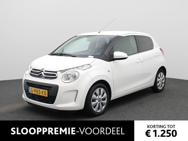 Wit Occasion 2019 Citroën C1 Feel Hatchback | € 7.900 (Eerlijke prijs) - Afbeelding 1/4