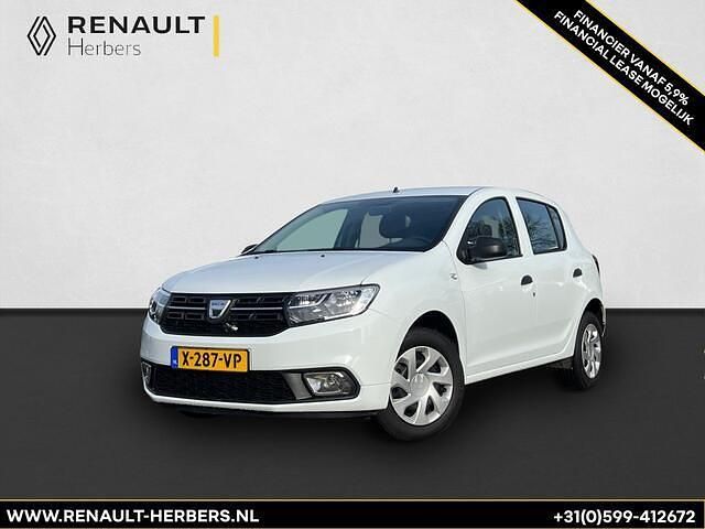 Wit Gebruikt 2020 Dacia Sandero Essentiel Hatchback | € 12.450 (Eerlijke prijs) - Afbeelding 1/4