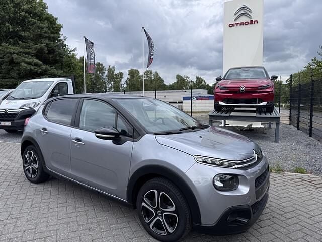 Grijs Gebruikt 2019 Citroën C3 PureTech Hatchback | € 9.950 (Super prijs) - Afbeelding 1/4