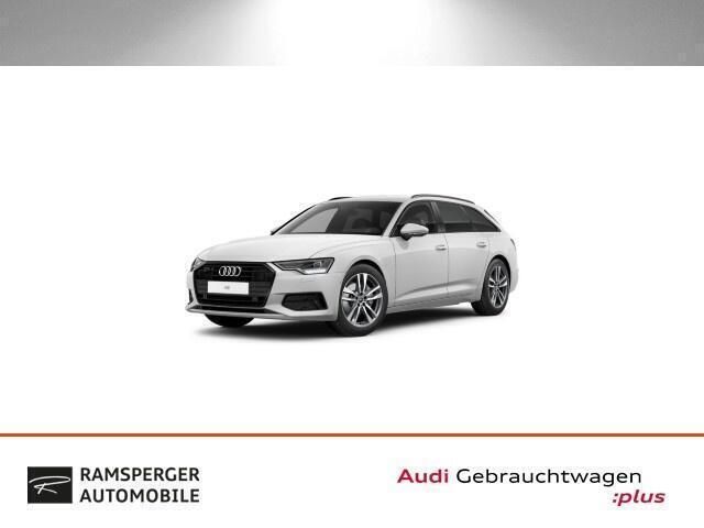 Wit Gebruikt 2023 Audi A6 Sport Stationwagen | € 51.898 (Iets duurder) - Afbeelding 1/4