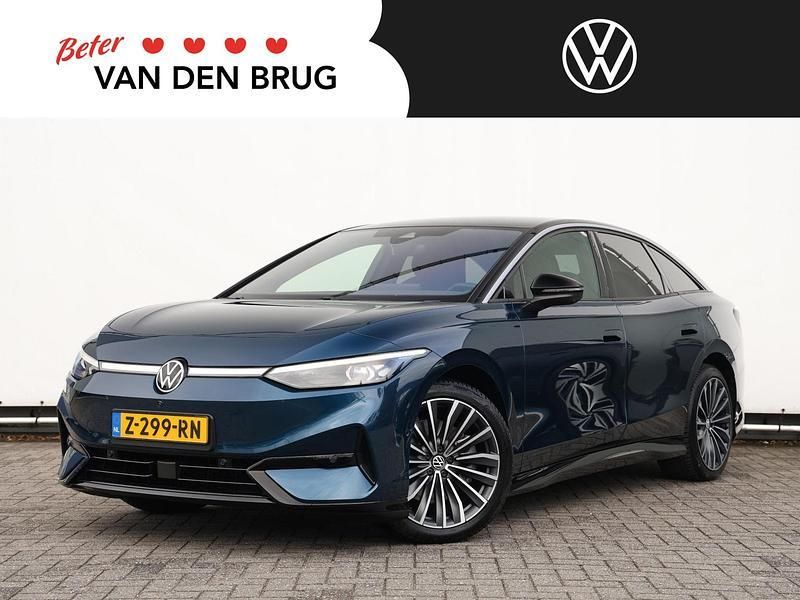 Blauw Gebruikt 2024 VW ID.7 Pro Sedan | € 44.800 (Super prijs) - Afbeelding 1/4