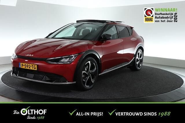 Rood Occasion 2022 Kia EV6 Advance SUV | € 32.000 (Super prijs) - Afbeelding 1/4