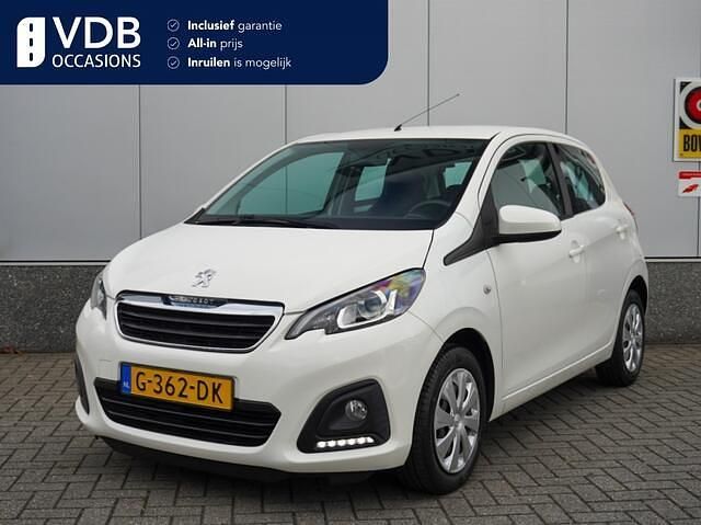 Wit Gebruikt 2019 Peugeot 108 Active Hatchback | € 8.590 (Eerlijke prijs) - Afbeelding 1/4