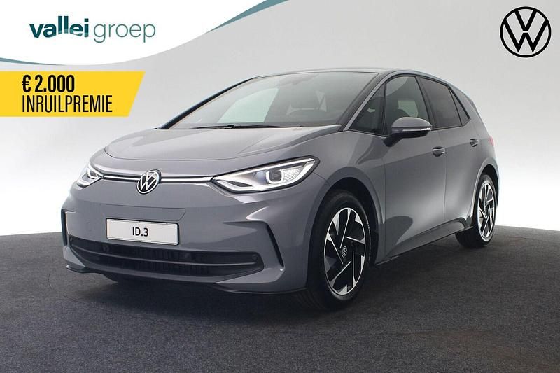 Zwart Nieuw 2025 VW ID.3 Pro Hatchback | € 37.989 (Iets duurder) - Afbeelding 1/4