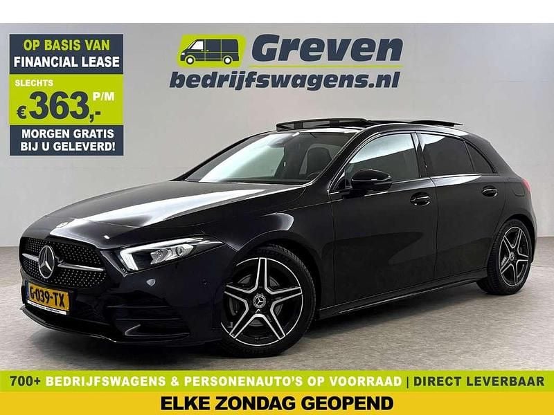 Zwart Gebruikt 2020 Mercedes A180 AMG Hatchback | € 22.200 (Eerlijke prijs) - Afbeelding 1/4